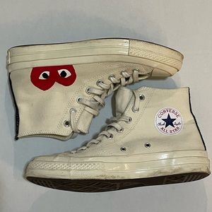 Comme Des Garcons PLAY Converse